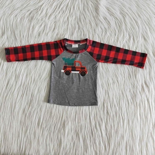 Red Truck Raglan